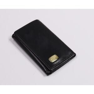 Bally Vintage Small Leather Keychain Wallet